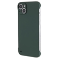 Capa de Plástico Sem Moldura para iPhone 14 - Verde Escuro