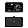 Kit de Câmara para Frente & Traseira com Sensor G - 1080p/720p