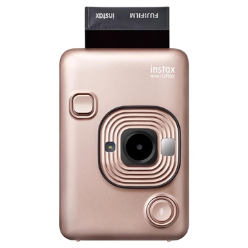 Câmera Instantânea Fujifilm Instax Mini LiPlay - Blush Dourado
