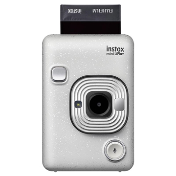 Câmera Instantânea Fujifilm Instax Mini LiPlay - Branco Pedra
