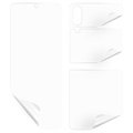 Conjunto Completo de Proteção em TPU para Samsung Galaxy Z Flip3 5G - Transparente
