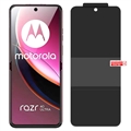 Protector de Ecrã TPU Cobertura Completa para Motorola Razr 40 Ultra - Privacidade