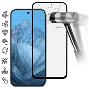 Película Protectora de Vidro Temperado para Google Pixel 9/9 Pro - Borda Preta