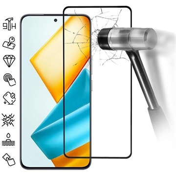 Película Protectora de Vidro Temperado para Honor 90 GT - Borda Preta