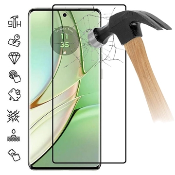 Película Protectora de Vidro Temperado para Motorola Edge 40 Neo - Borda Preta