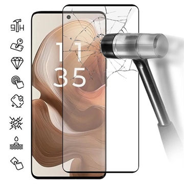 Película Protectora de Vidro Temperado para Motorola Edge 50 - Borda Preta