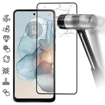 Película Protectora de Vidro Temperado para Motorola Moto G24 Power - Borda Preta