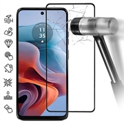 Película Protectora de Vidro Temperado para Motorola Moto G34 - Borda Preta