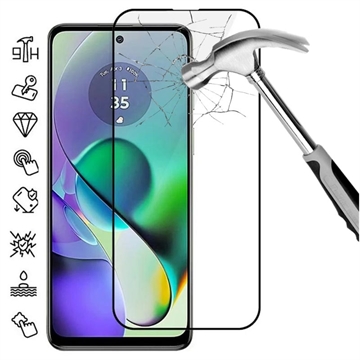 Película Protectora de Vidro Temperado para Motorola Moto G54 - Borda Preta