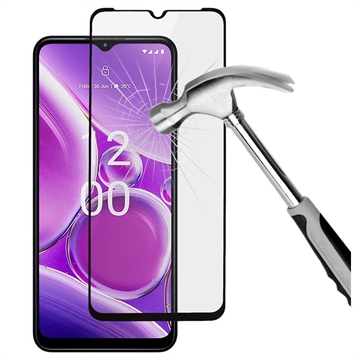 Protector de Ecrã de Vidro Temperado de Cobertura Total para Nokia G42 - Borda Preta
