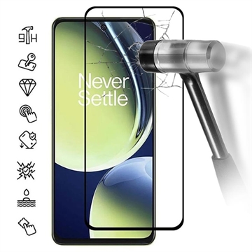 Película Protectora de Vidro Temperado para OnePlus Nord CE 3 Lite/N30 - Borda Preta
