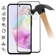 Película Protectora de Vidro Temperado para Samsung Galaxy A35 - Borda Preta