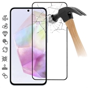 Película Protectora de Vidro Temperado para Samsung Galaxy A36 - Borda Preta