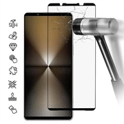 Película Protectora de Vidro Temperado para Sony Xperia 1 VI - Borda Preta