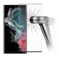 Película Protectora de Vidro Temperado para Samsung Galaxy S22 Ultra 5G - Preto