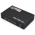 Splitter HDMI Full HD 1x4 - Áudio e Vídeo - Preto