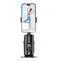 Gimbal Funsnap Q04 com rastreamento inteligente por IA e controlo remoto - Preto