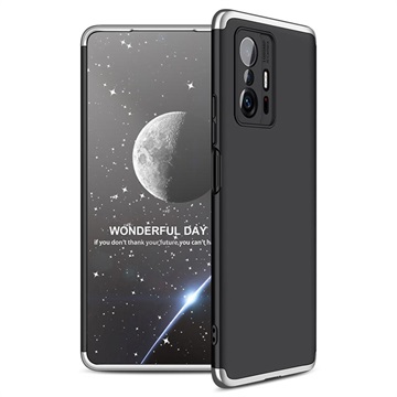 Capa Destacável GKK para Xiaomi 11T/11T Pro - Prateado / Preto