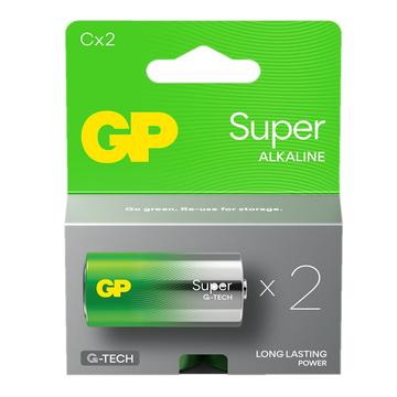 Pilhas GP Super G-Tech LR14/C - 2 unidades