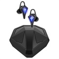 Auriculares TWS Bluetooth de Gaming com Caixa de Carregamento K9