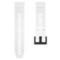 Bracelete em Silicone Suave para Garmin Fenix 7X/6X GPS/6X Pro - Branco