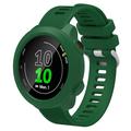Bracelete de Substituição em Silicone com Moldura Integrada para Garmin Forerunner 158 - Verde