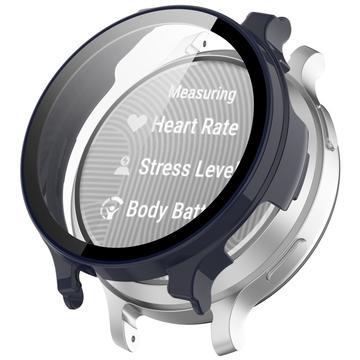 Capa de Plástico com Protetor de Ecrã para Garmin Lily 2 Active - Azul Escuro