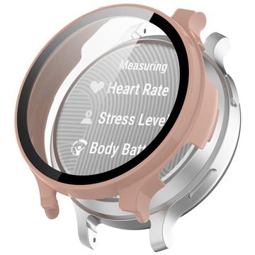 Capa de Plástico com Protetor de Ecrã para Garmin Lily 2 Active - Cor-de-Rosa