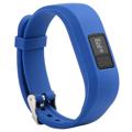 Bracelete em Silicone Suave para Garmin VivoFit 3 - Azul