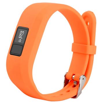 Bracelete em Silicone Suave para Garmin VivoFit 3 - Cor-de-laranja