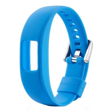 Bracelete em Silicone Suave para Garmin VivoFit 4 - Azul