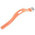 Bracelete em Silicone Suave para Garmin VivoFit 4 - Cor-de-laranja