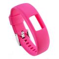 Bracelete em Silicone Suave para Garmin VivoFit 4 - Rosa