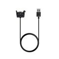 Cabo de carregamento USB Garmin Vivosmart HR/HR+/Approach X40 - 1m - Preto