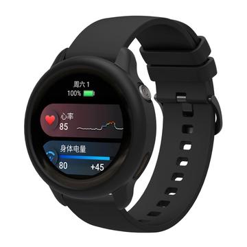 Bracelete de Substituição em Silicone com Moldura Integrada para Garmin vivoactive 6  - Preto