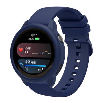 Bracelete de Substituição em Silicone com Moldura Integrada para Garmin vivoactive 6 - Azul