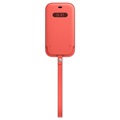 Bolsa em Pele com MagSafe Apple MHMN3ZM/A para iPhone 12 Mini - Rosa Cítrico