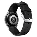 Bracelete em Pele Genuína para Garmin Vivoactive 4 - Preto