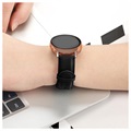 Bracelete em Pele Genuína Samsung Galaxy Watch Active2 - 44mm - Preto