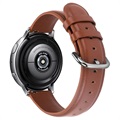 Bracelete em Pele Genuína Samsung Galaxy Watch Active2 - 44mm - Castanho