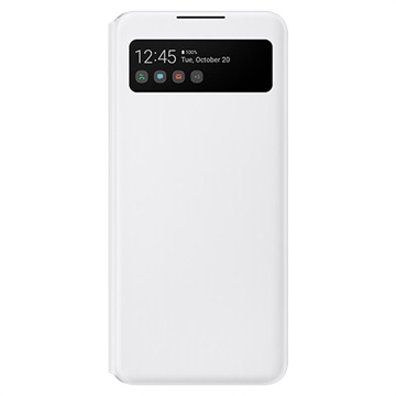 Bolsa Tipo Carteira S View para Samsung Galaxy A42 5G EF-EA426PWEGEE - Branco