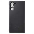 Bolsa Clear View Cover EF-ZG991CBEGEE para Samsung Galaxy S21 5G - Preto