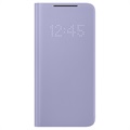 Bolsa LED View Cover EF-NG996PVEGEE para Samsung Galaxy S21+ 5G - Violeta