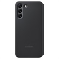 Bolsa Smart LED View Cover EF-NS906PBEGEE para Samsung Galaxy S22+ 5G - Preto