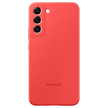 Capa de Silicone EF-PS906TPEGWW para Samsung Galaxy S22+ 5G - Vermelho Brilhante