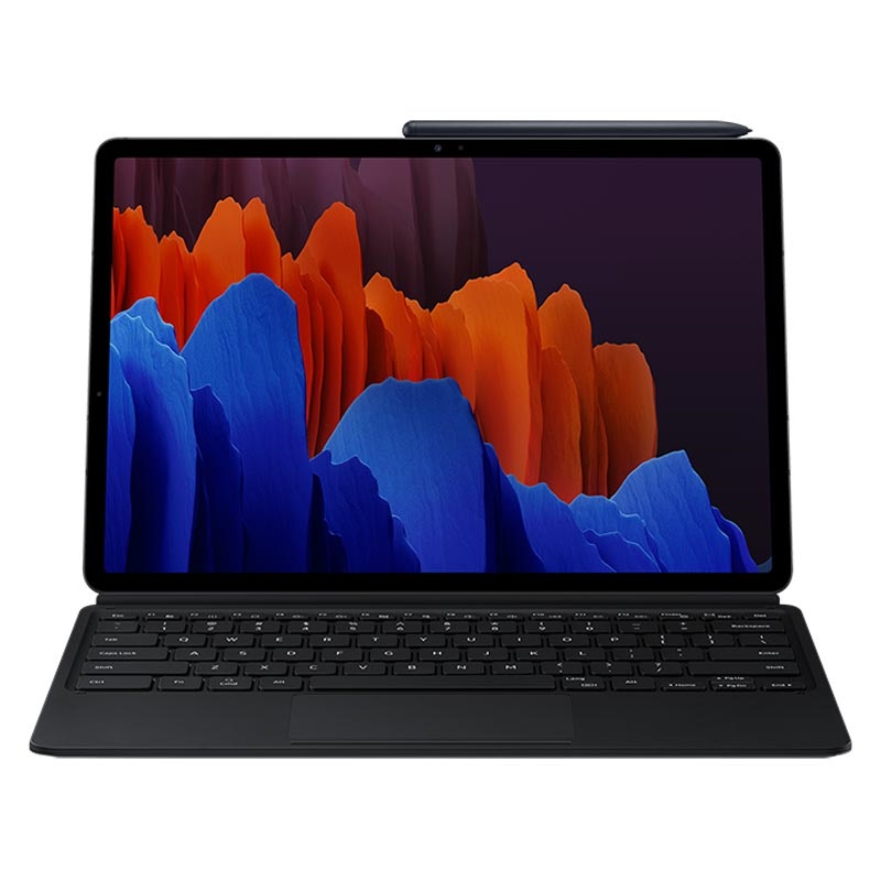 Capa com Teclado para Samsung Galaxy Tab S7+ EJ-DT970UBEGEU