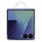 Capa Clear Cover EF-QF766CTEGWW com Anel para Samsung Galaxy Z Flip7 - Transparente