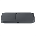 Carregador Sem Fios Duplo Samsung Super Fast EP-P5400BBEGEU - Cinzento Escuro