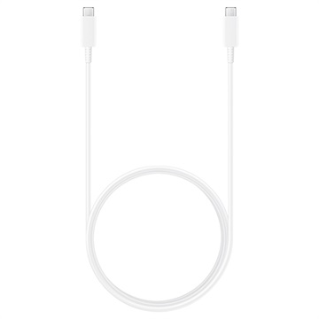 Cabo Samsung USB-C / USB-C EP-DX510JWEGEU - 5A, 1.8m - Branco