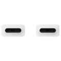Cabo Samsung USB-C / USB-C EP-DX510JWEGEU - 5A, 1.8m - Branco